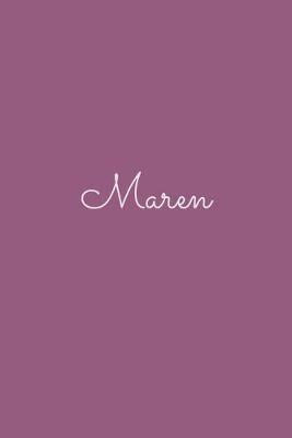 Book cover for Maren