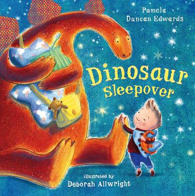 Book cover for Dinosaur Sleepover