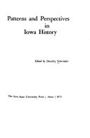 Book cover for Patterns and Perspectives in Iowa History