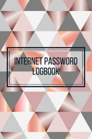 Cover of Internet Password Logbook-Small Size Alphabetical Password Notebook Organizer-5.5"x8.5" 120 pages Book 25