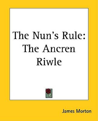 Book cover for The Nun's Rule