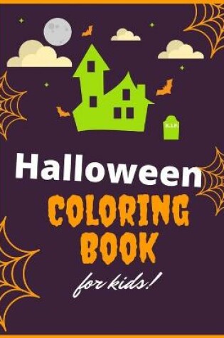 Cover of Halloween Coloring Book for Kids