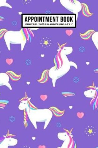 Cover of Unicorn Appointment Book