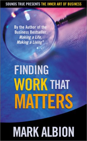Book cover for Finding Work That Matters