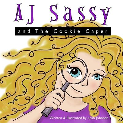 Book cover for AJ Sassy and The Cookie Caper