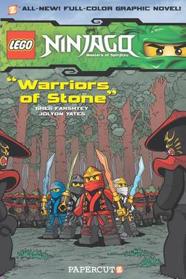 Book cover for Lego Ninjago #6: Warriors of Stone