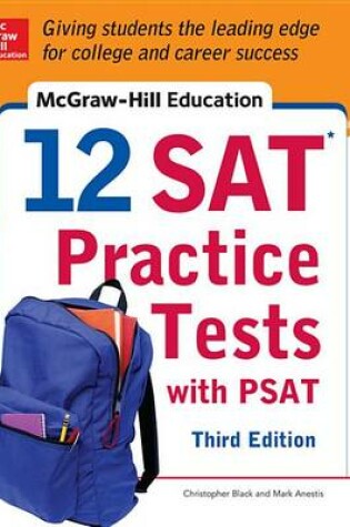 Cover of EBK MGHE 12 SAT Practice Tests with PSAT