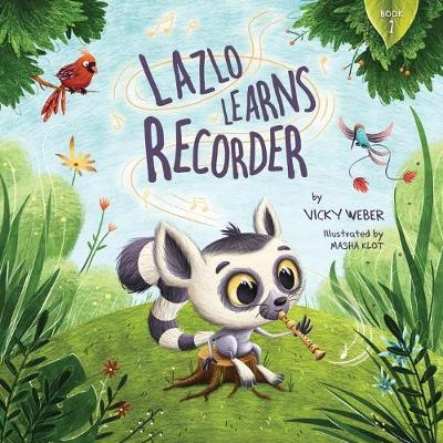 Book cover for Lazlo Learns Recorder