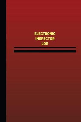 Book cover for Electronic Inspector Log (Logbook, Journal - 124 pages, 6 x 9 inches)