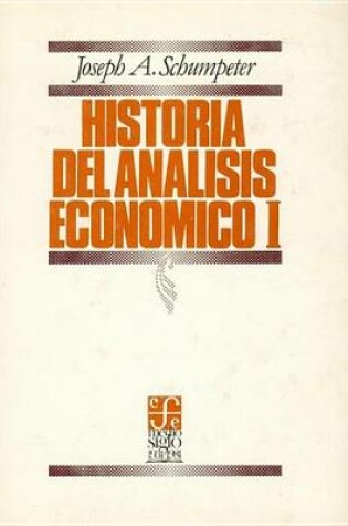 Cover of Historia del Analisis Economico, I