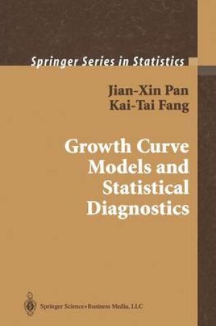 Cover of Growth Curve Models and Statistical Diagnostics
