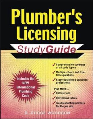 Book cover for Plumber's Licensing Study Guide