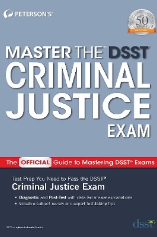 Cover of Master the DSST Criminal Justice Exam
