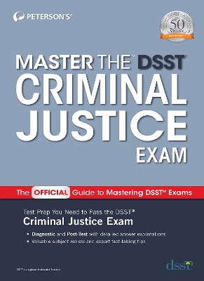 Book cover for Master the DSST Criminal Justice Exam