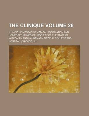 Book cover for The Clinique Volume 26