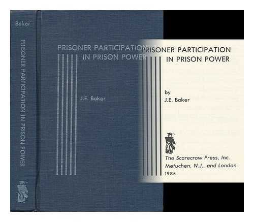 Cover of Prisoner Participation in Prison Power