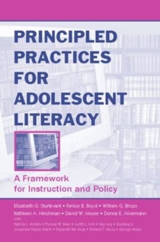 Cover of Principled Practices for Adolescent Literacy