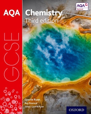 Book cover for AQA GCSE Chemistry Student Book