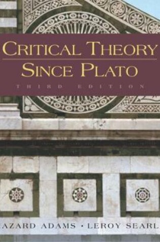 Cover of Critical Theory Since Plato