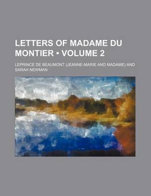 Book cover for Letters of Madame Du Montier (Volume 2)
