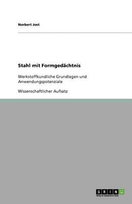 Book cover for Stahl mit Formgedachtnis