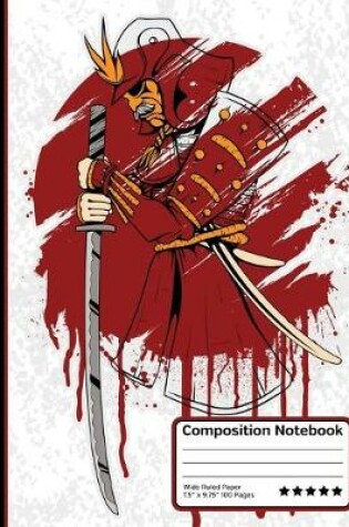 Cover of Samurai Warrior Composition Notebook