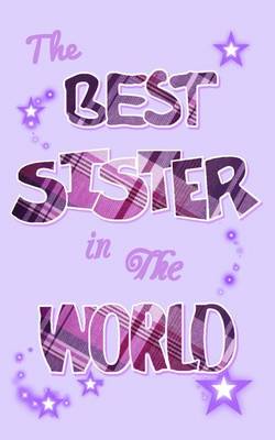 Book cover for The Best Sister in the World