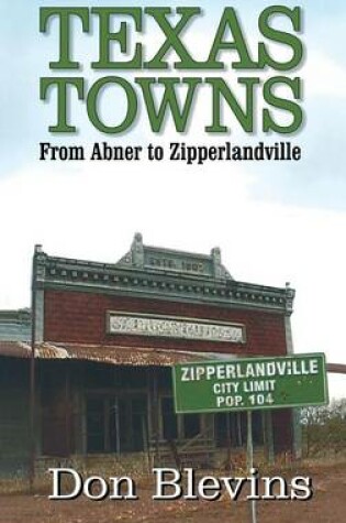 Cover of Texas Towns