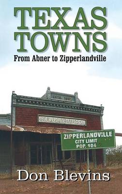 Book cover for Texas Towns