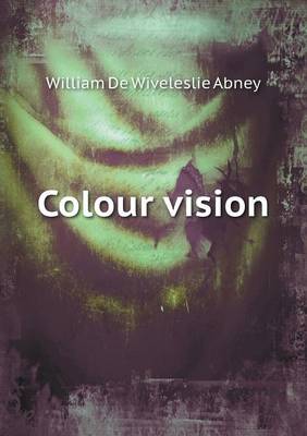 Book cover for Colour vision