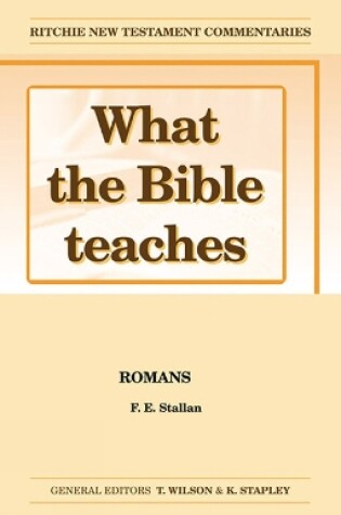 Cover of What the Bible Teaches - Romans