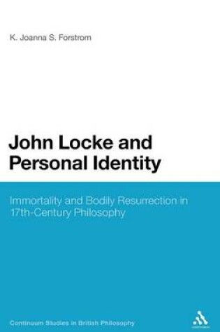 Cover of John Locke and Personal Identity