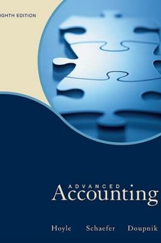 Cover of Advanced Accounting with FASB 141R Update Supplement
