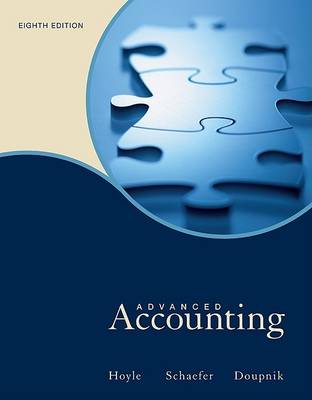 Book cover for Advanced Accounting with FASB 141R Update Supplement