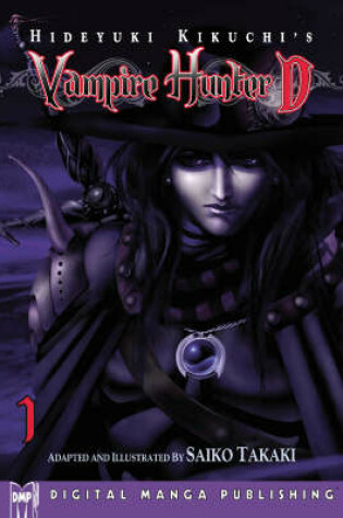 Cover of Hideyuki Kikuchi's Vampire Hunter D Manga Volume 1