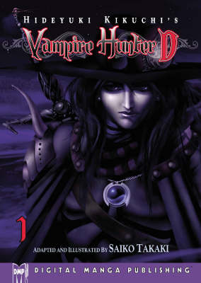 Book cover for Hideyuki Kikuchi's Vampire Hunter D Manga Volume 1