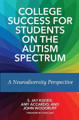 Cover of College Success for Students on the Autism Spectrum