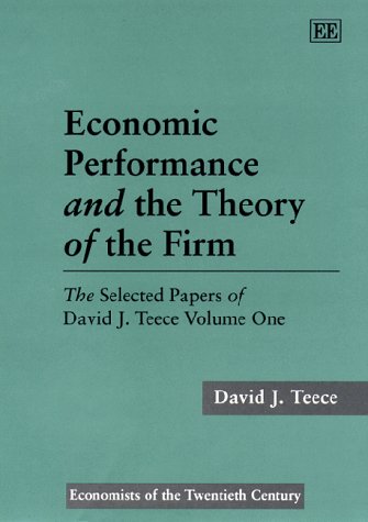 Cover of Economic Performance and the Theory of the Firm