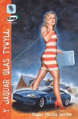 Book cover for Jaguar Glas Tywyll, Y