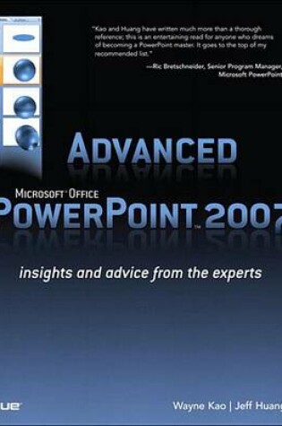 Cover of Advanced Microsoft Office PowerPoint 2007