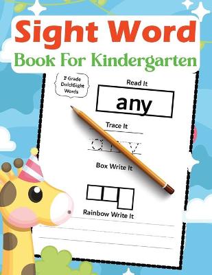 Book cover for Sight Word Book For Kindergarten