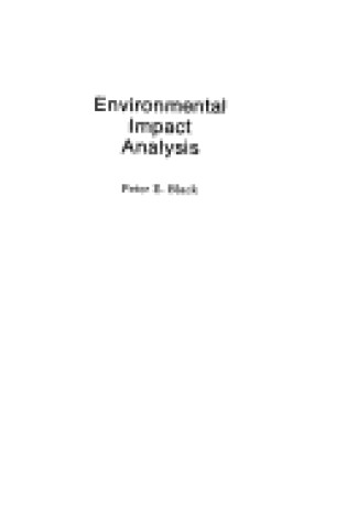 Cover of Environmental Impact Analysis