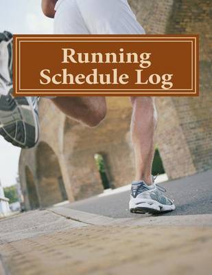 Book cover for Running Schedule Log