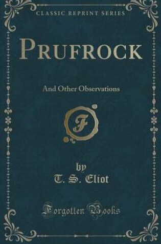 Cover of Prufrock