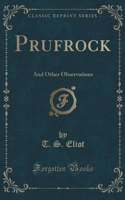 Book cover for Prufrock