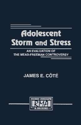 Book cover for Adolescent Storm and Stress