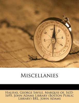 Book cover for Miscellanies
