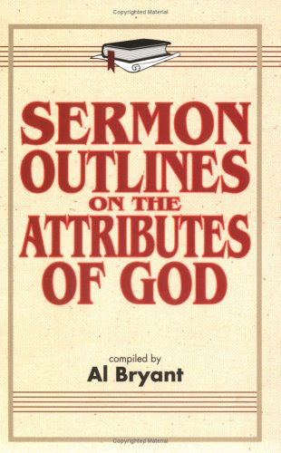 Book cover for Sermon Outlines on the Attributes of God