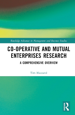 Cover of Co-operative and Mutual Enterprises Research