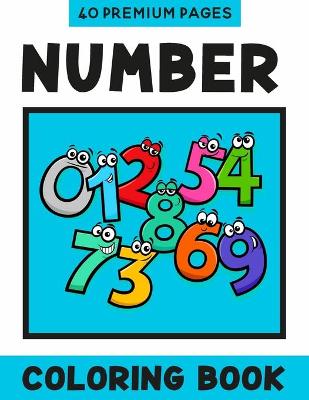 Book cover for Number Coloring Book